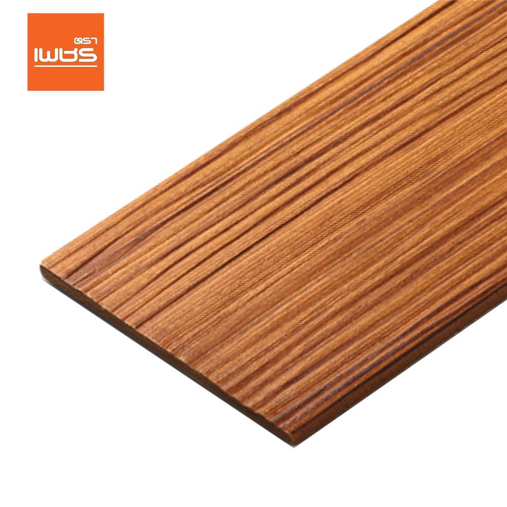 ไม้ฝา ตราเพชร 15x300x0.6 ซม. สีสักเศรษฐี