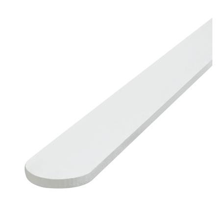 ไม้รั้ว หัวโค้ง DIAMOND 10X100X1.5ซม. สีธรรมชาติ