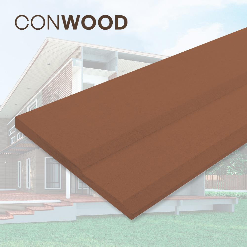 ไม้เชิงชาย CONWOOD 2IN1 23.5X305X2.2 ซม. สีน้ำตาล