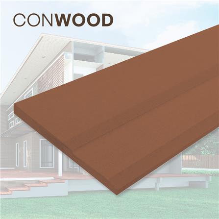 ไม้เชิงชาย CONWOOD 2IN1 23.5X305X2.2 ซม. สีน้ำตาล_4