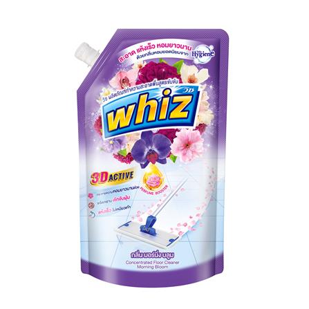 น้ำยาถูพื้น WHIZ 3D ACTIVE 650 มล. MORNING BLOOM_0