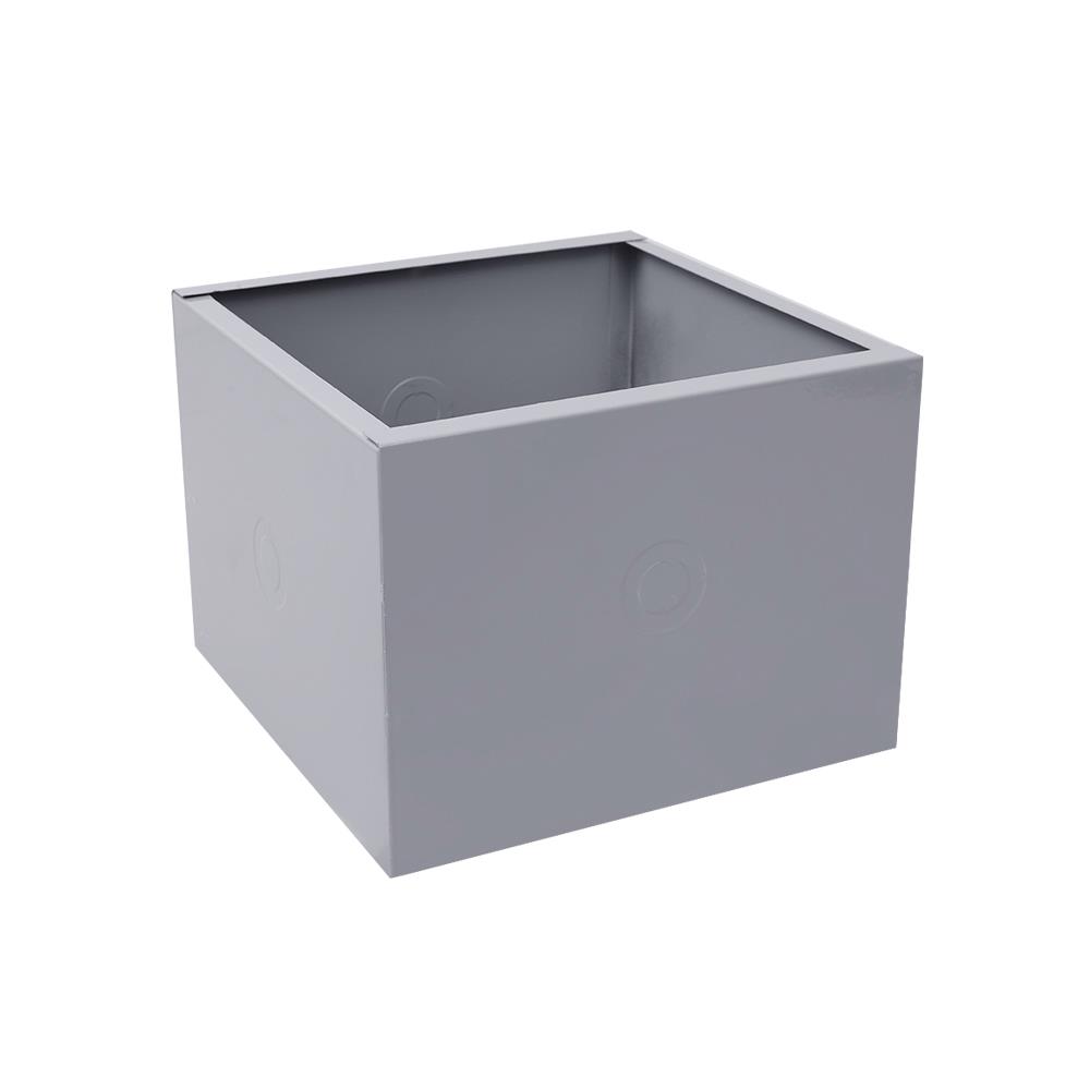 กล่องพักสาย BT 8x8x6 นิ้ว สีเทา