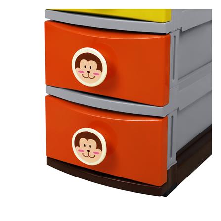 ตู้ลิ้นชัก 6 ชั้น MODERN B28 28x45x107 ซาฟารี_4