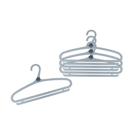 ไม้แขวนเสื้อ PLIM S0410B สีฟ้า แพ็ก 4 ชิ้น_1