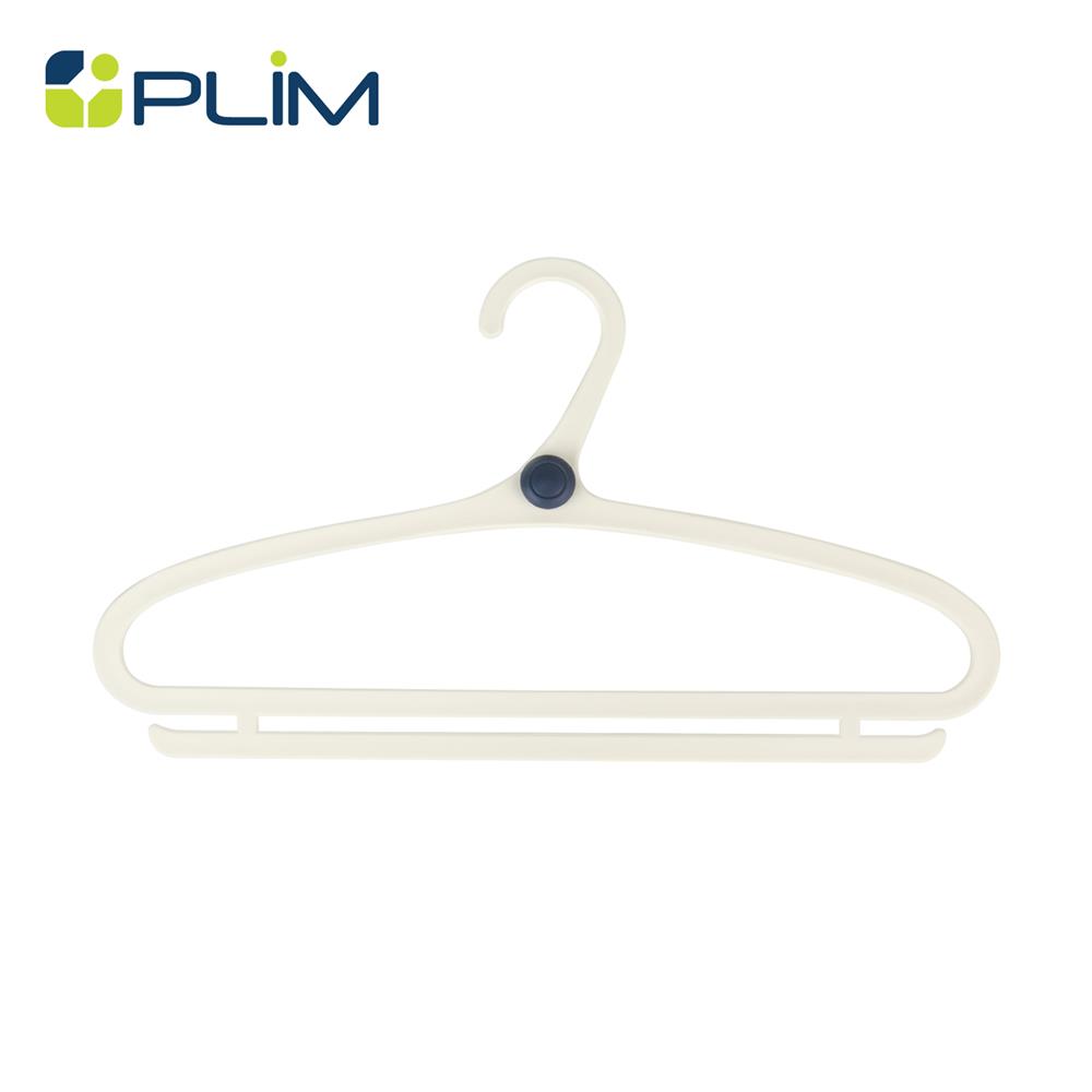 ไม้แขวนเสื้อ PLIM S0410W สีขาว แพ็ก 4 ชิ้น
