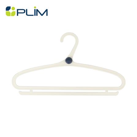 ไม้แขวนเสื้อ PLIM S0410W สีขาว แพ็ก 4 ชิ้น_0