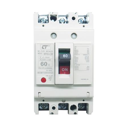 เมนเซอร์กิตเบรกเกอร์ 60 แอมป์ 3 โพล 3 เฟส CT ELECTRIC CTNF-63C_0
