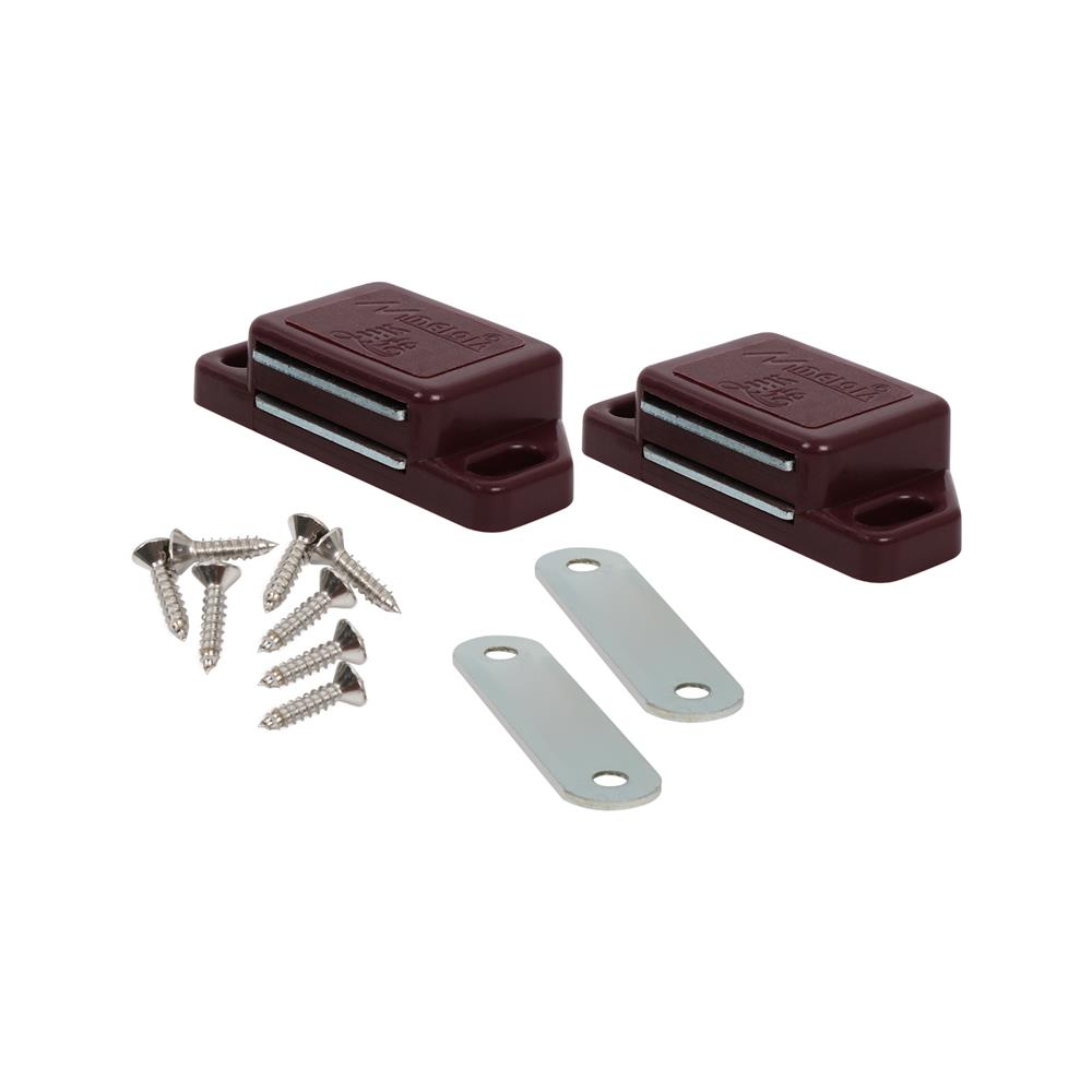 กันชนแม่เหล็กใหญ่ BIH น้ำตาล 2 ตัว