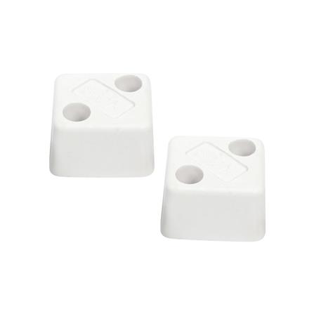 กันชนเหลี่ยม BIH S01-WH 2P สีขาว