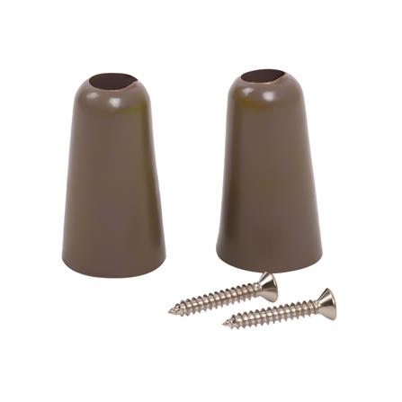 กันชนกลมสั้น BIH F01-BW 2P สีน้ำตาล_0