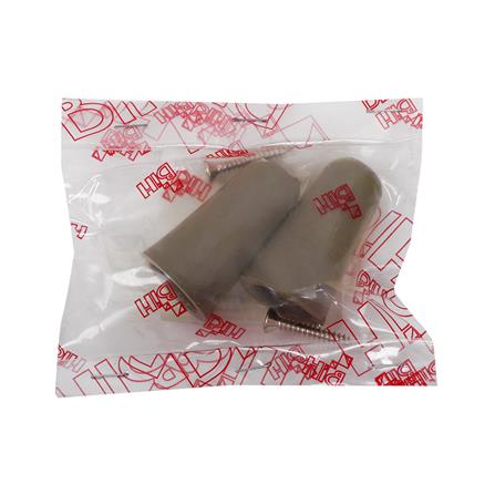 กันชนกลมสั้น BIH F01-BW 2P สีน้ำตาล_1