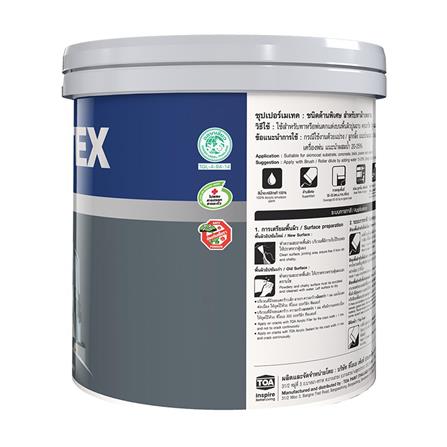 สีน้ำทาฝ้าเพดาน ชนิดด้านพิเศษ TOA SUPERMMATEX 700 สีขาว 1 แกลลอน_3