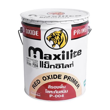 สีรองพื้นกันสนิม DULUX MAXILITE RED OXIDE P-004 สีแดง 5 แกลลอน
