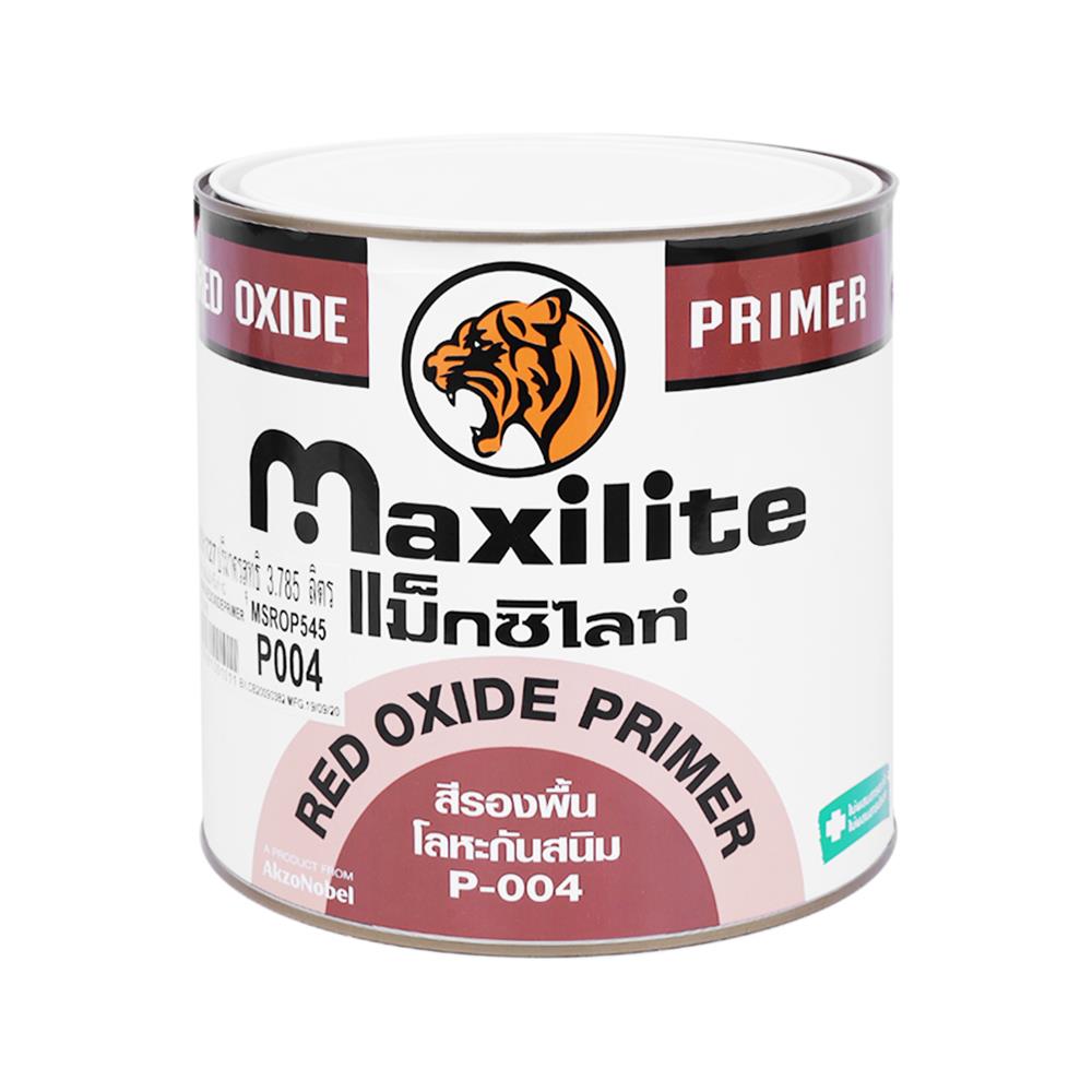 สีรองพื้นกันสนิม DULUX MAXILITE RED OXIDE P-004 สีแดง 1 แกลลอน