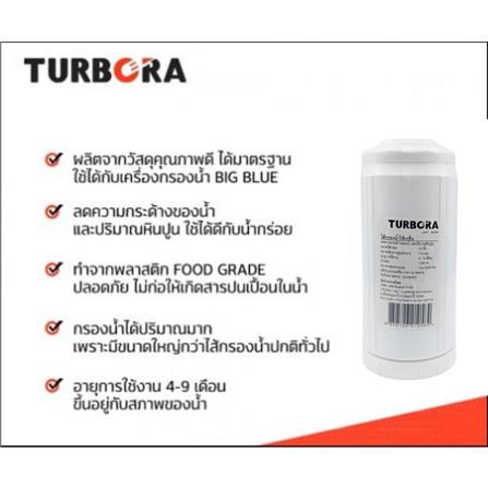 ไส้กรอง TURBORA BIG BLUE RESIN 10 นิ้ว_1