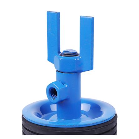 ลูกยางเทสน้ำ ล็อกแอม 4 นิ้ว สีฟ้า_1