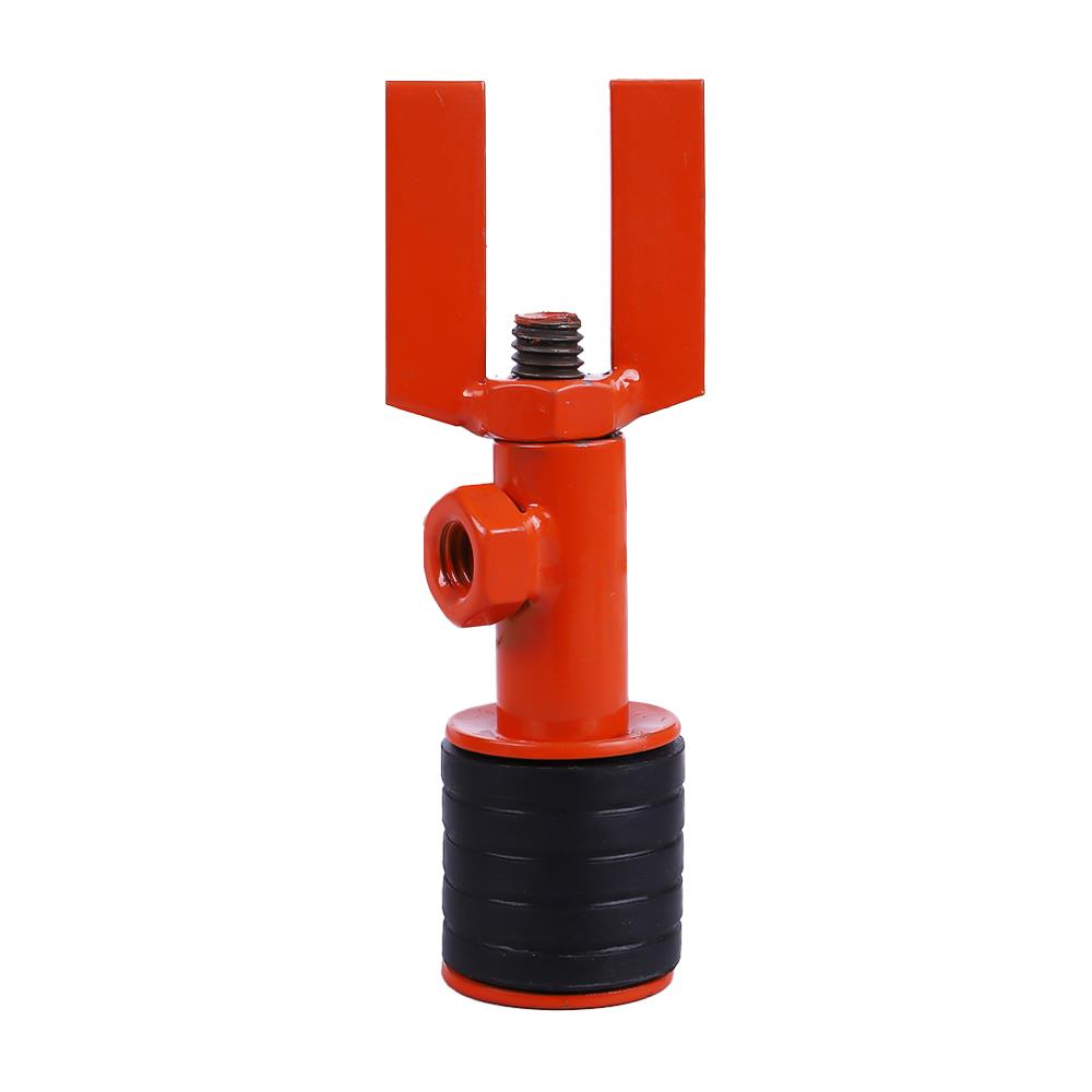 ลูกยางเทสน้ำ ล็อกแอม 1 1/2 นิ้ว สีส้ม