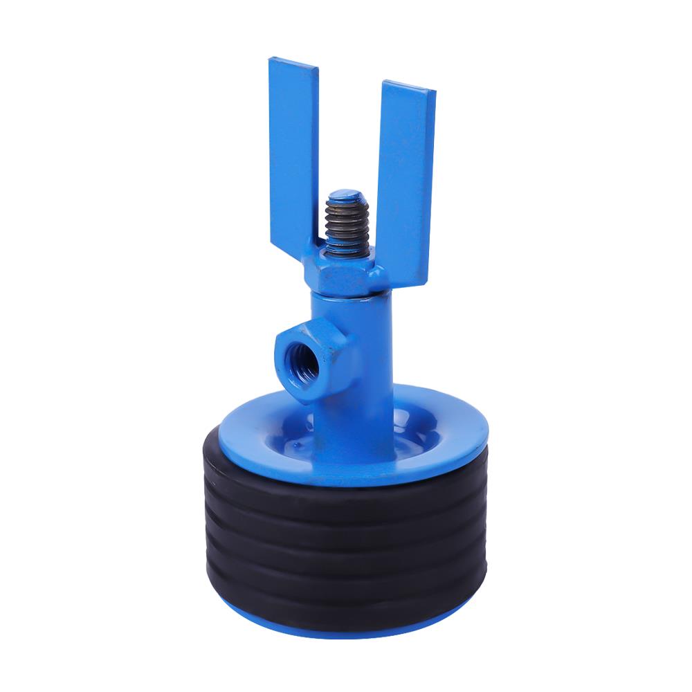 ลูกยางเทสน้ำ ล็อกแอม 3 นิ้ว สีฟ้า