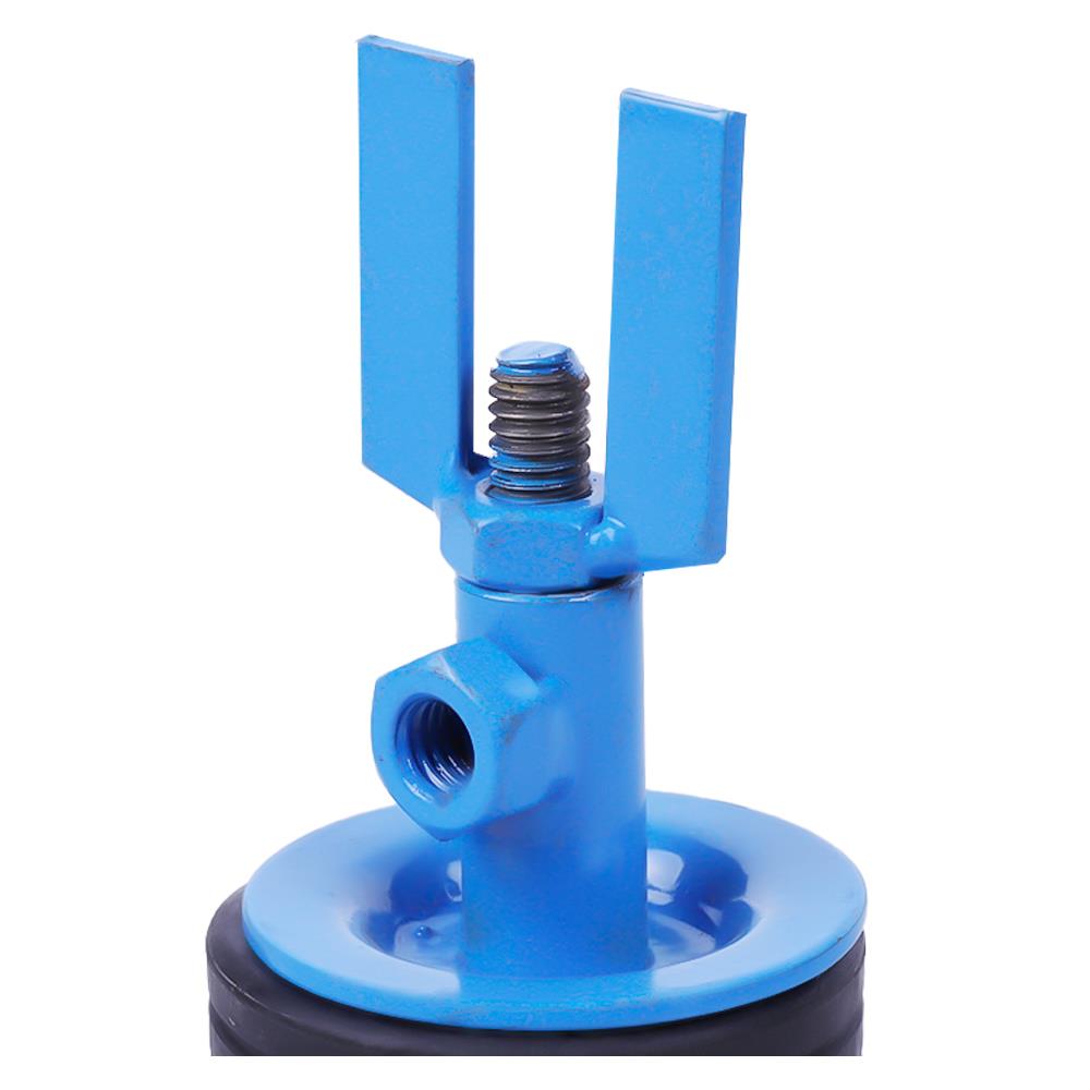 ลูกยางเทสน้ำ ล็อกแอม 3 นิ้ว สีฟ้า