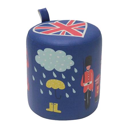 สตูลกลม KONCEPT TRAVELA สีน้ำเงิน_1