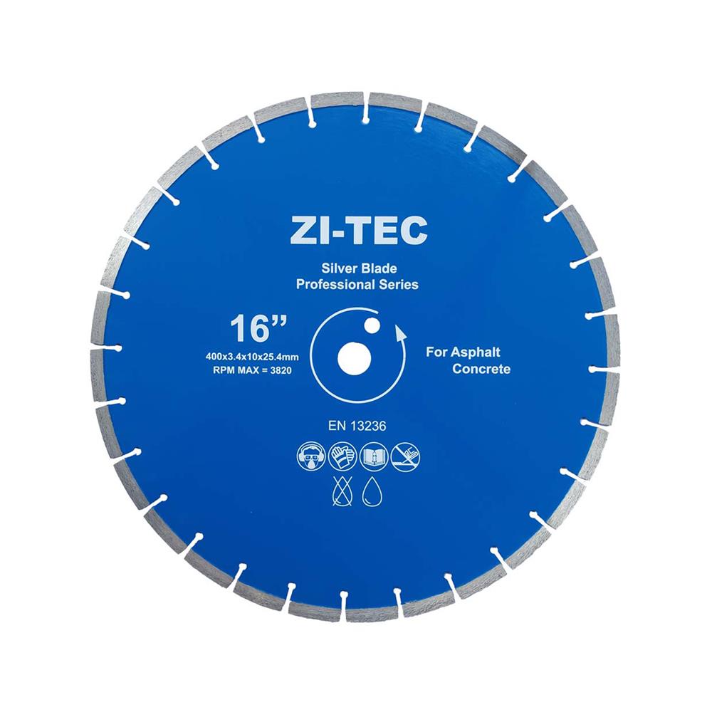 แผ่นตัดเพชร ZI TEC 16 นิ้ว