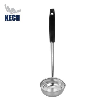 กระบวยตักซุปด้ามดำ KECH SHABU 29 ซม.