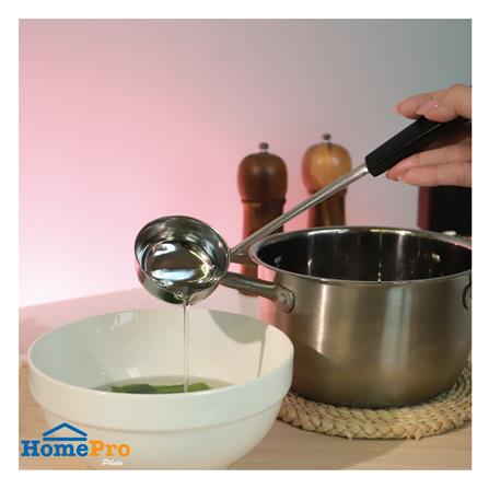 กระบวยตักซุปด้ามดำ KECH SHABU 29 ซม._4