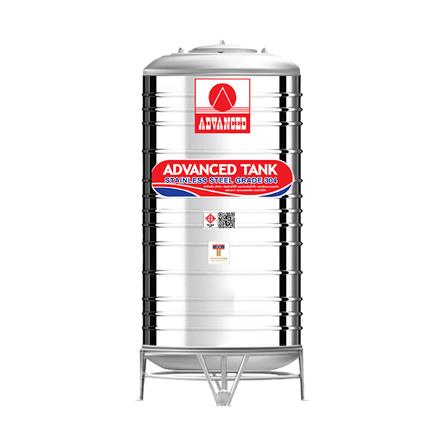 ถังเก็บน้ำสเตนเลส ก้นนูนทรงสูงพิเศษ ADVANCED AVH 1250 ลิตร_1