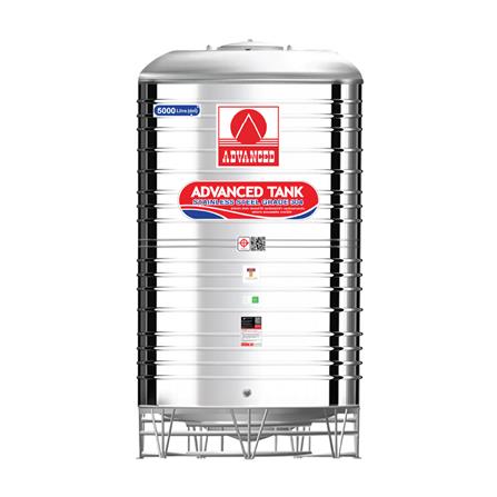 ถังเก็บน้ำสเตนเลส ก้นนูน ADVANCED AV 5000 ลิตร_0