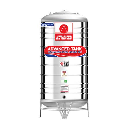 ถังเก็บน้ำสเตนเลส ก้นนูนทรงสูงพิเศษ ADVANCED AVH 1000 ลิตร_0
