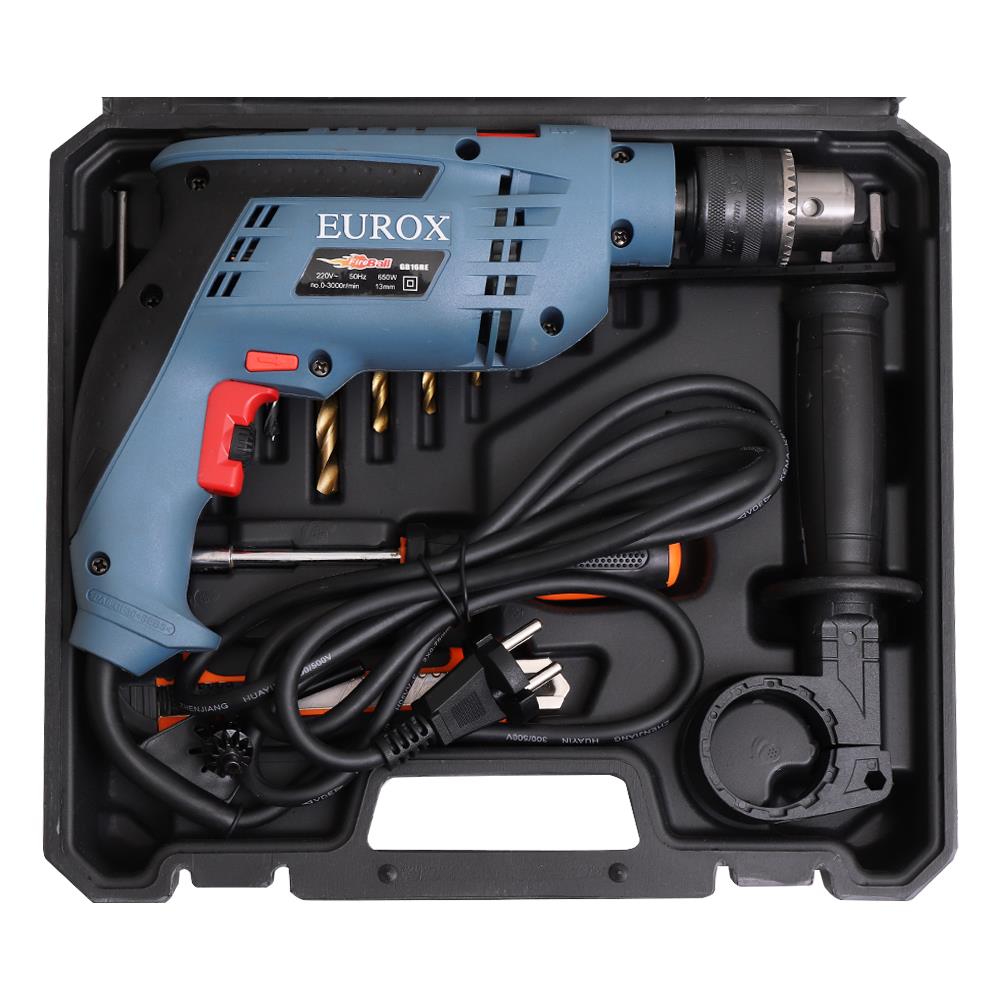 สว่านกระแทก EUROX GB16RE 16 มม. 650 วัตต์