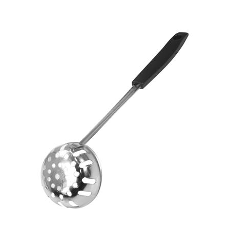 กระชอนสเตนเลสด้ามสีดำ KECH SHABU 29 ซม._2