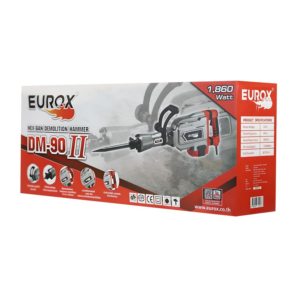 เครื่องสกัดไฟฟ้า EUROX DM-90 II 1860 วัตต์