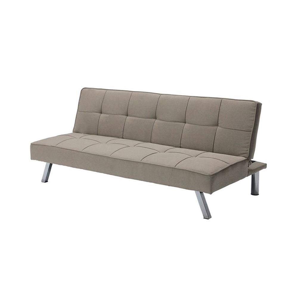 โซฟาเบด 2 ที่นั่ง KONCEPT LODER สีน้ำตาลกากี