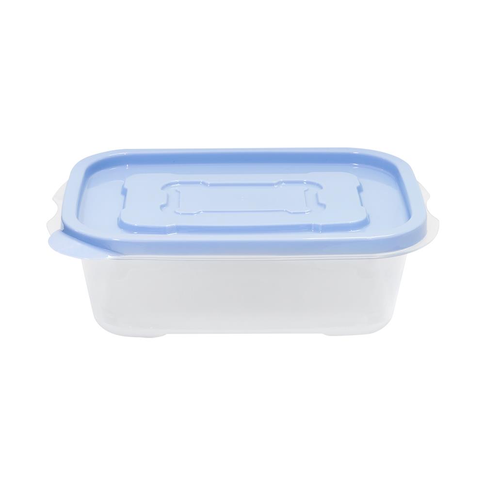 กล่องอาหาร KECH 9001 0.6 ลิตร สีฟ้า แพ็ค 4 ชิ้น