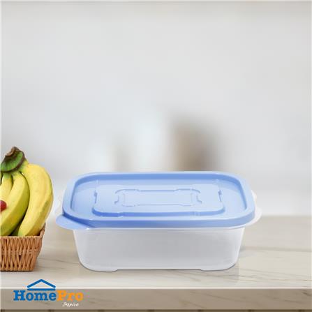 กล่องอาหาร KECH 9001 0.6 ลิตร สีฟ้า แพ็ค 4 ชิ้น_4