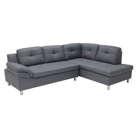 โซฟาเข้ามุมขวา KONCEPT TULIO สีเทา_1