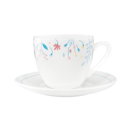 ชุดถ้วยกาแฟ PORCELAIN 220 มล. KECH CHEERFUL LEAF_0