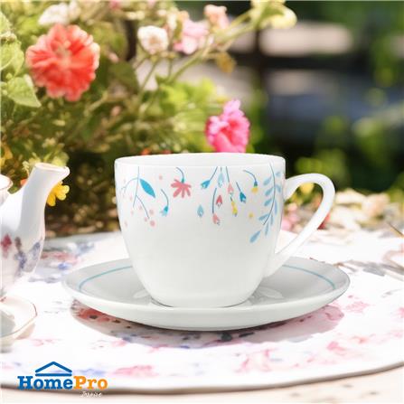 ชุดถ้วยกาแฟ PORCELAIN 220 มล. KECH CHEERFUL LEAF_4