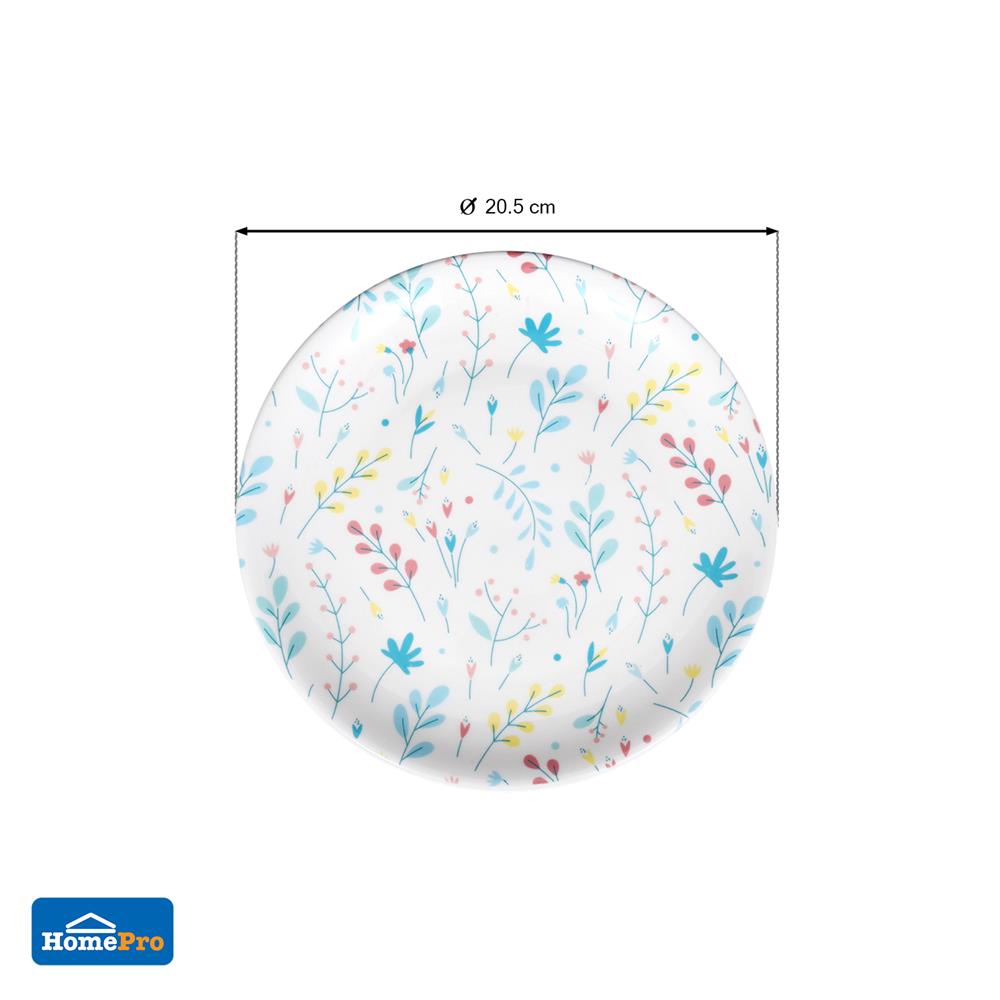 จานบัว PORCELAIN 8" KECH CHEERFUL LEAF