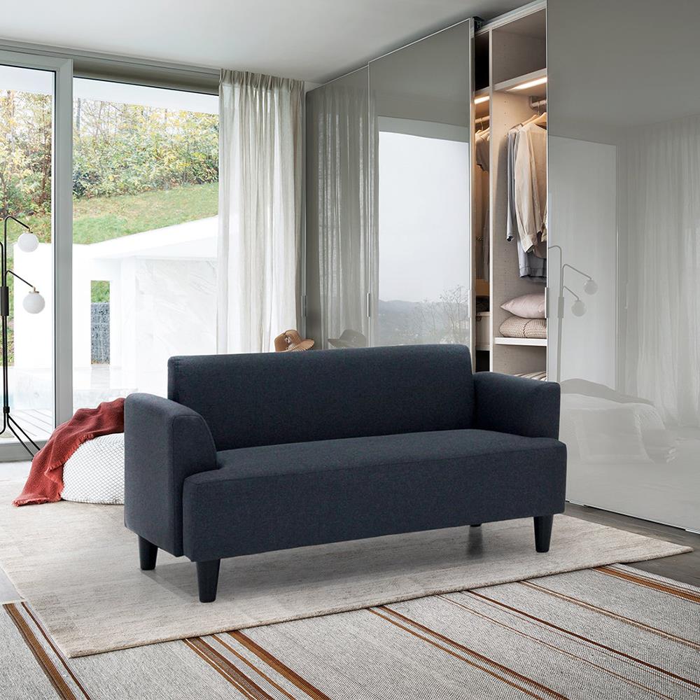 โซฟา 2 ที่นั่ง KONCEPT GIBBON สีเทา