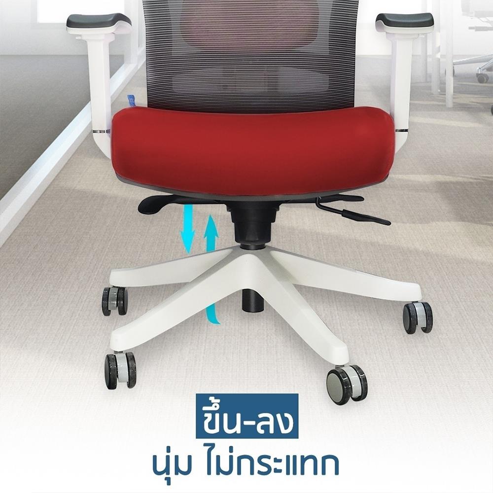 D.I.Y. เก้าอี้สำนักงาน DESKSPACE TULI เบาะผ้า สีดำ