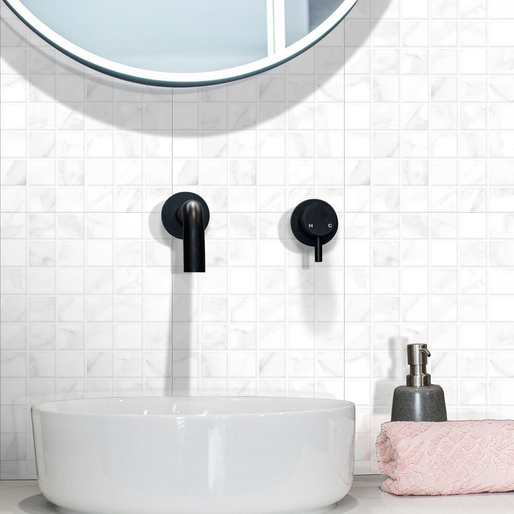 กระเบื้องผนัง 10x16 นิ้ว ภูผา นาลิน เทา