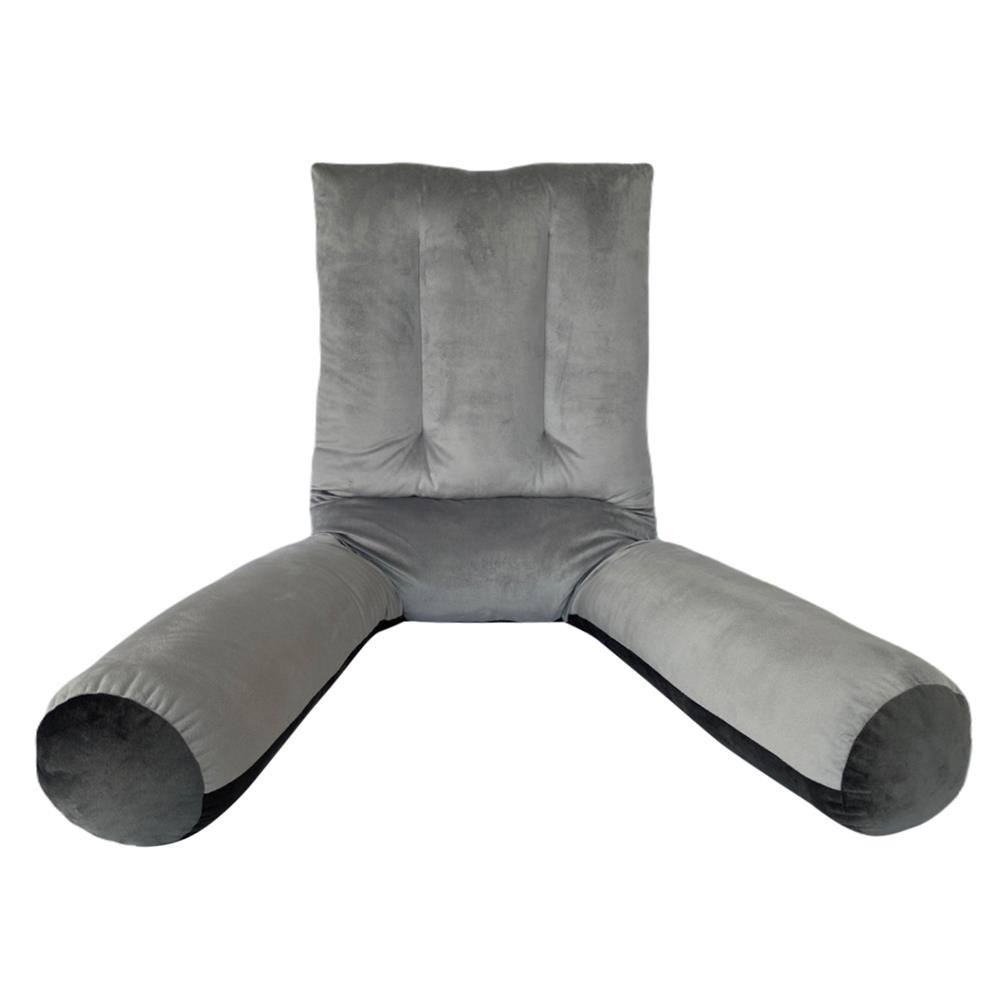 เบาะรองหลัง HOME LIVING STYLE HUG 18X43 นิ้ว สีเทา