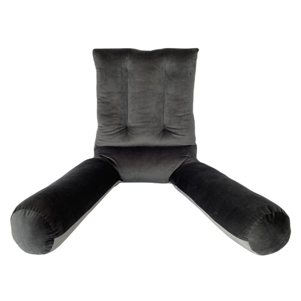 เบาะรองหลัง HOME LIVING STYLE HUG 18X43 นิ้ว สีเทา