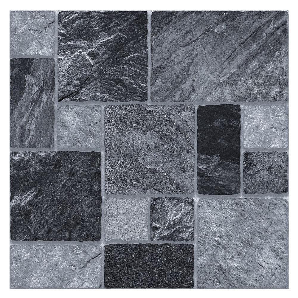 กระเบื้องพื้น 18x18 นิ้ว TARA ลูเซนซ่า สโตน เทา EXC PM 1 ตร.ม.