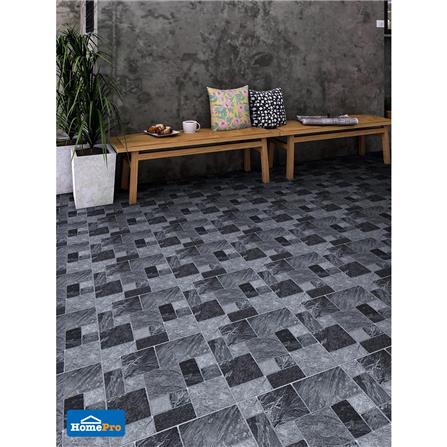 กระเบื้องพื้น 18x18 นิ้ว TARA ลูเซนซ่า สโตน เทา EXC PM 1 ตร.ม._2