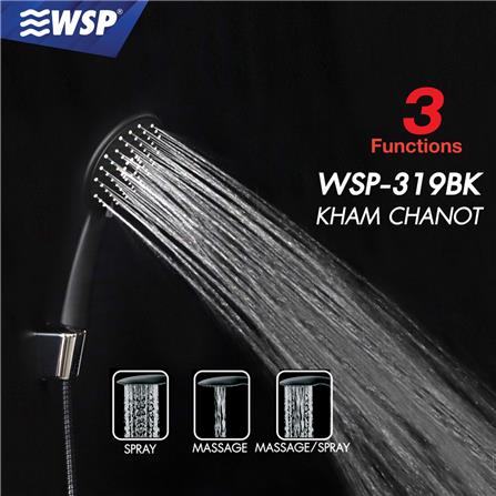 ฝักบัวสายอ่อน WSP-319BK สีดำ_4