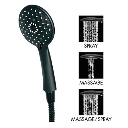 ฝักบัวสายอ่อน WSP-319BK สีดำ_5