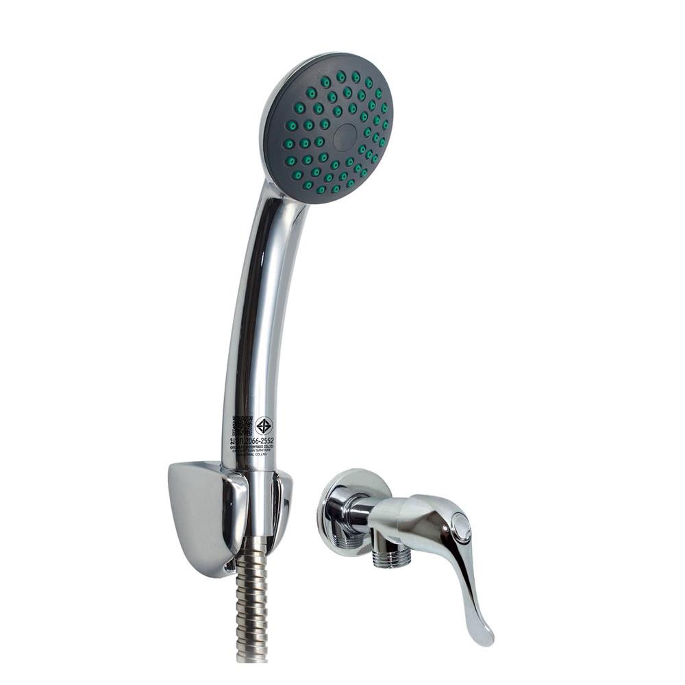 ชุดฝักบัวสายอ่อน DONMARK GL-3604 สีโครม